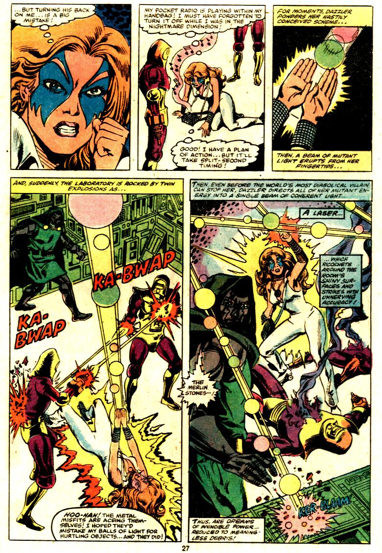 Read online Dazzler (1981) comic -  Issue #4 - 21