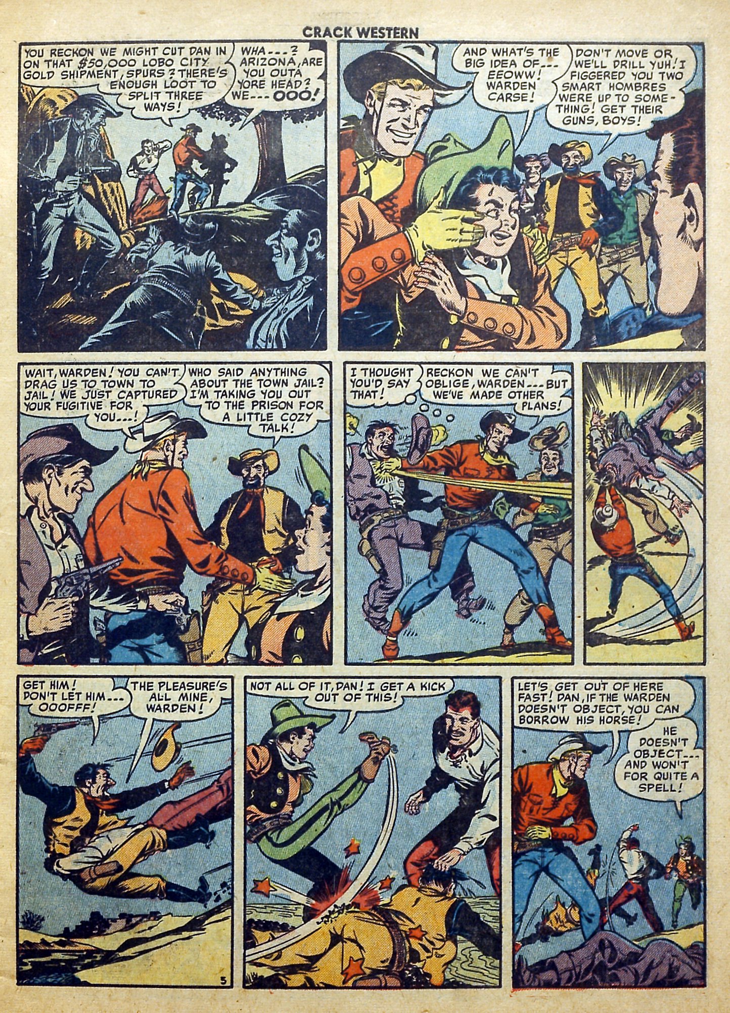 Read online Crack Western comic -  Issue #74 - 7