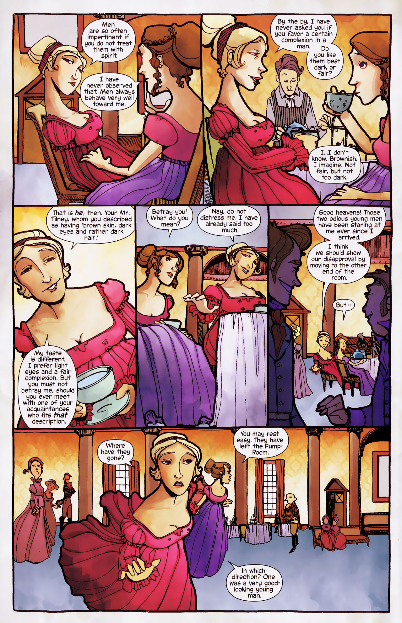 Read online Northanger Abbey comic -  Issue #1 - 12
