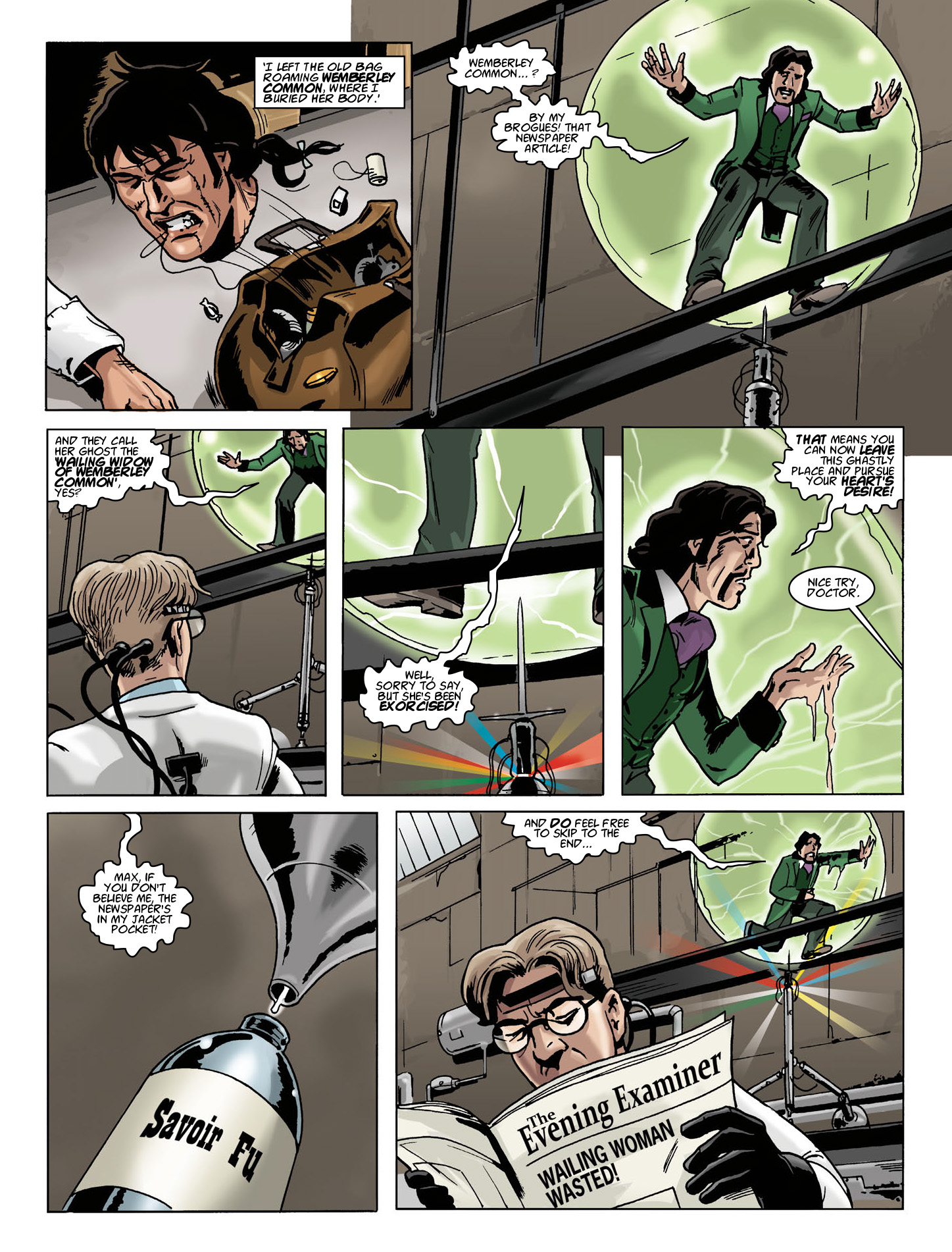 Read online Dandridge: Return of the Chap comic -  Issue # TPB - 99