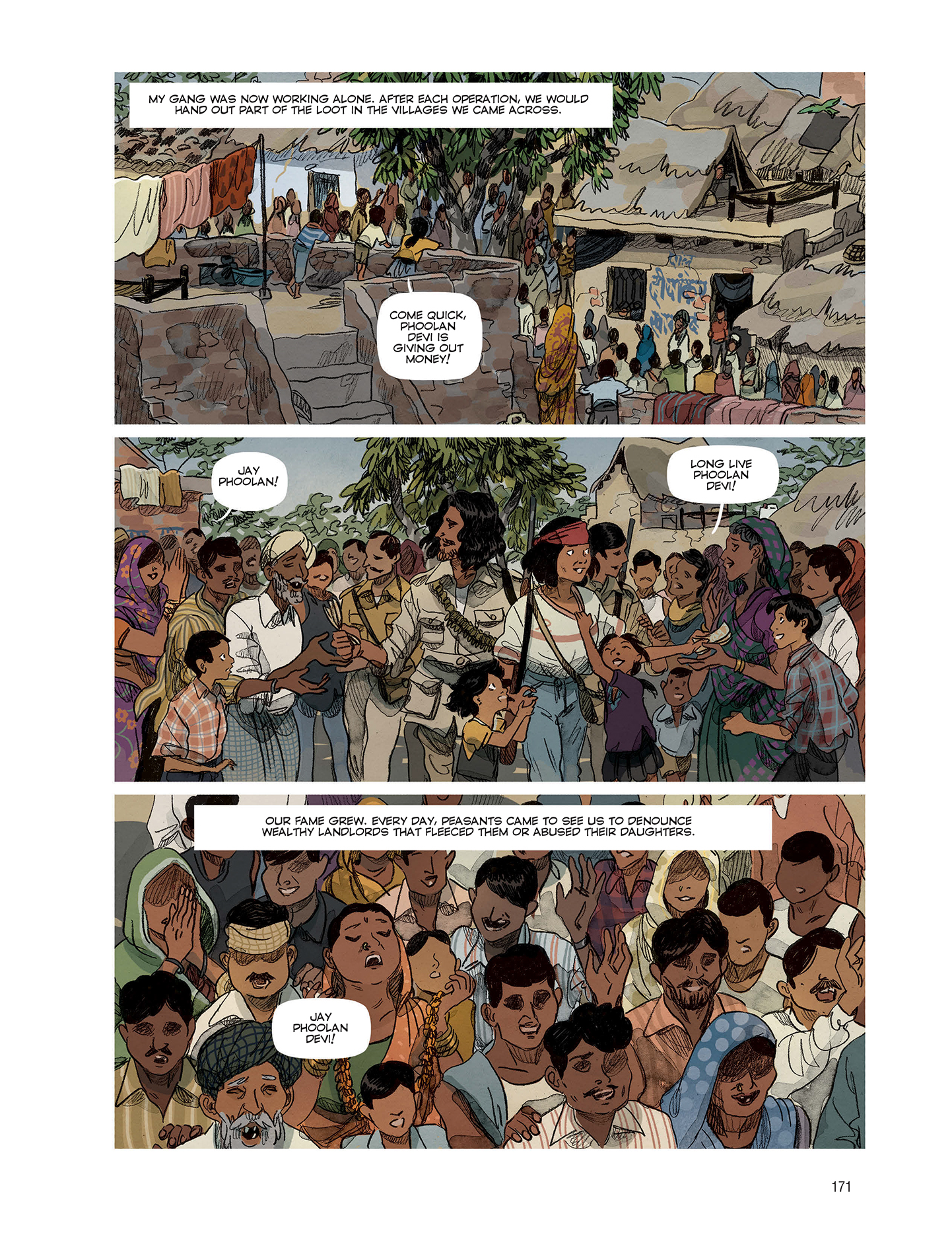 Read online Phoolan Devi: Rebel Queen comic -  Issue # TPB (Part 2) - 73