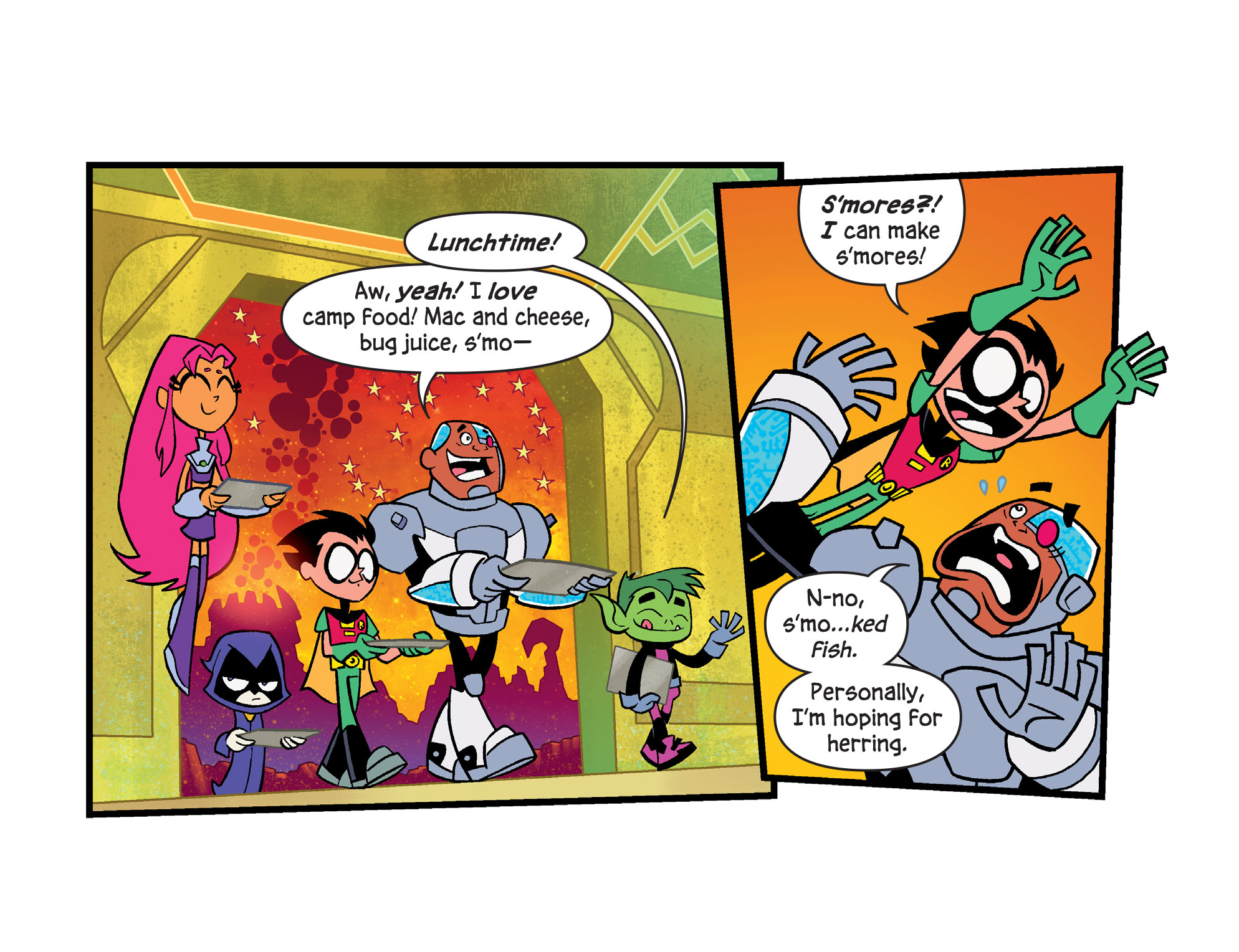 Read online Teen Titans Go! To Camp comic -  Issue #7 - 4