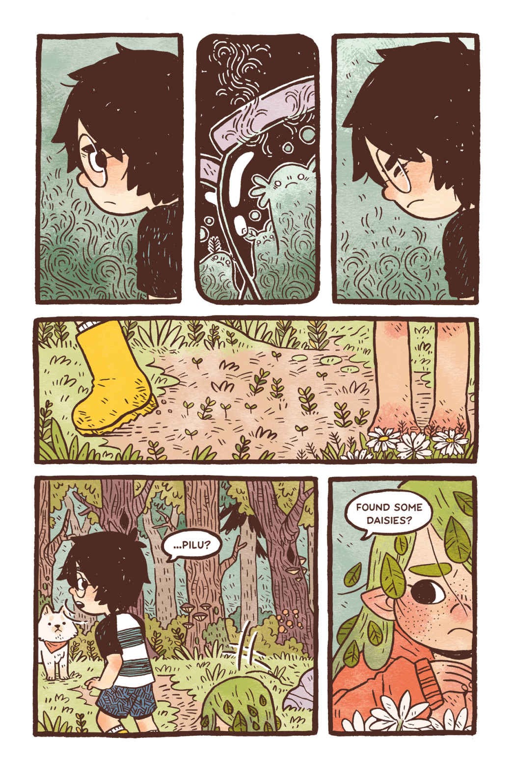 Read online Pilu of the Woods comic -  Issue # TPB (Part 1) - 77