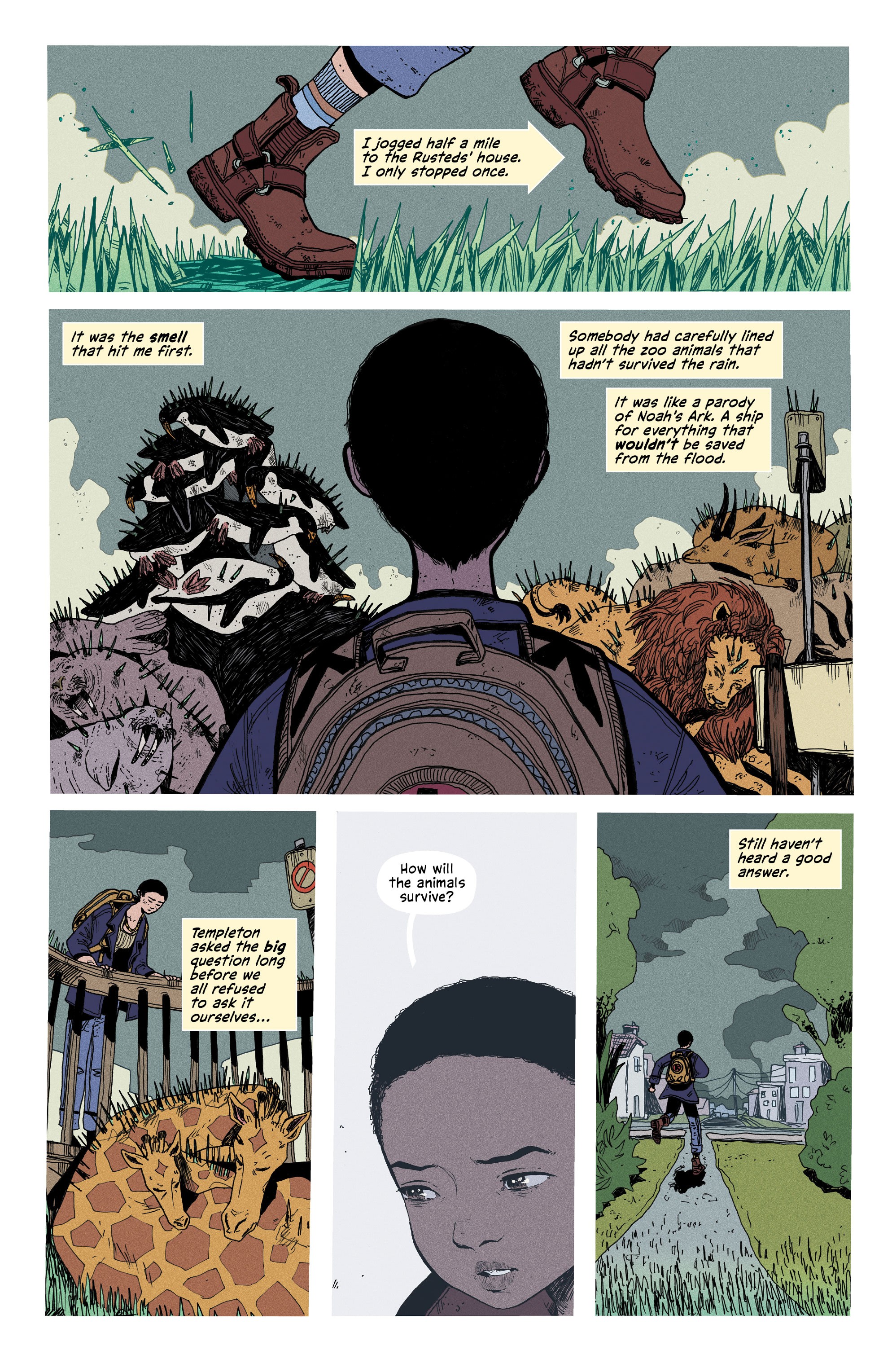 Read online Joe Hill's Rain comic -  Issue #4 - 7