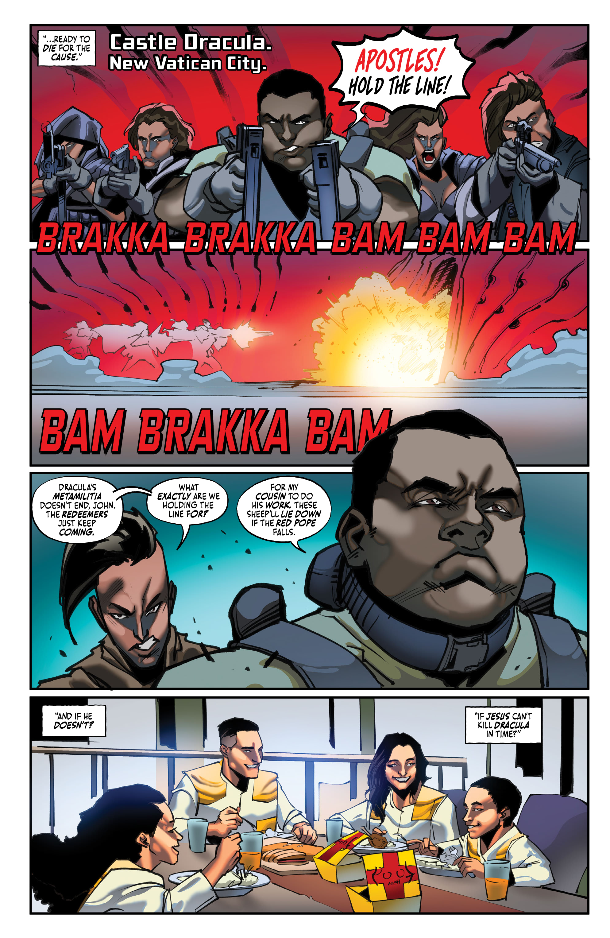 Read online Loaded Bible: Blood Of My Blood comic -  Issue #6 - 4