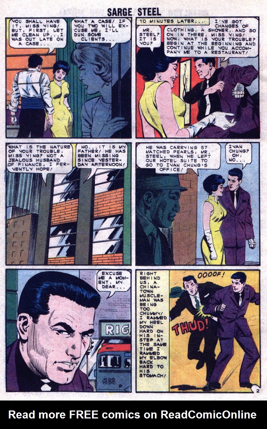 Read online Sarge Steel comic -  Issue #1 - 4