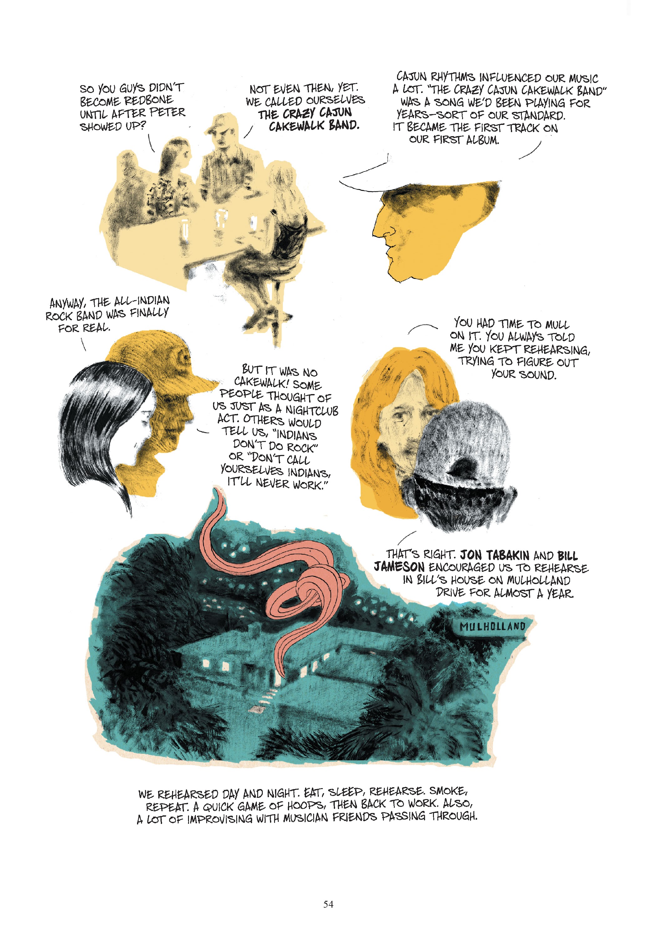 Read online Redbone: The True Story of A Native American Rock Band comic -  Issue # TPB - 46