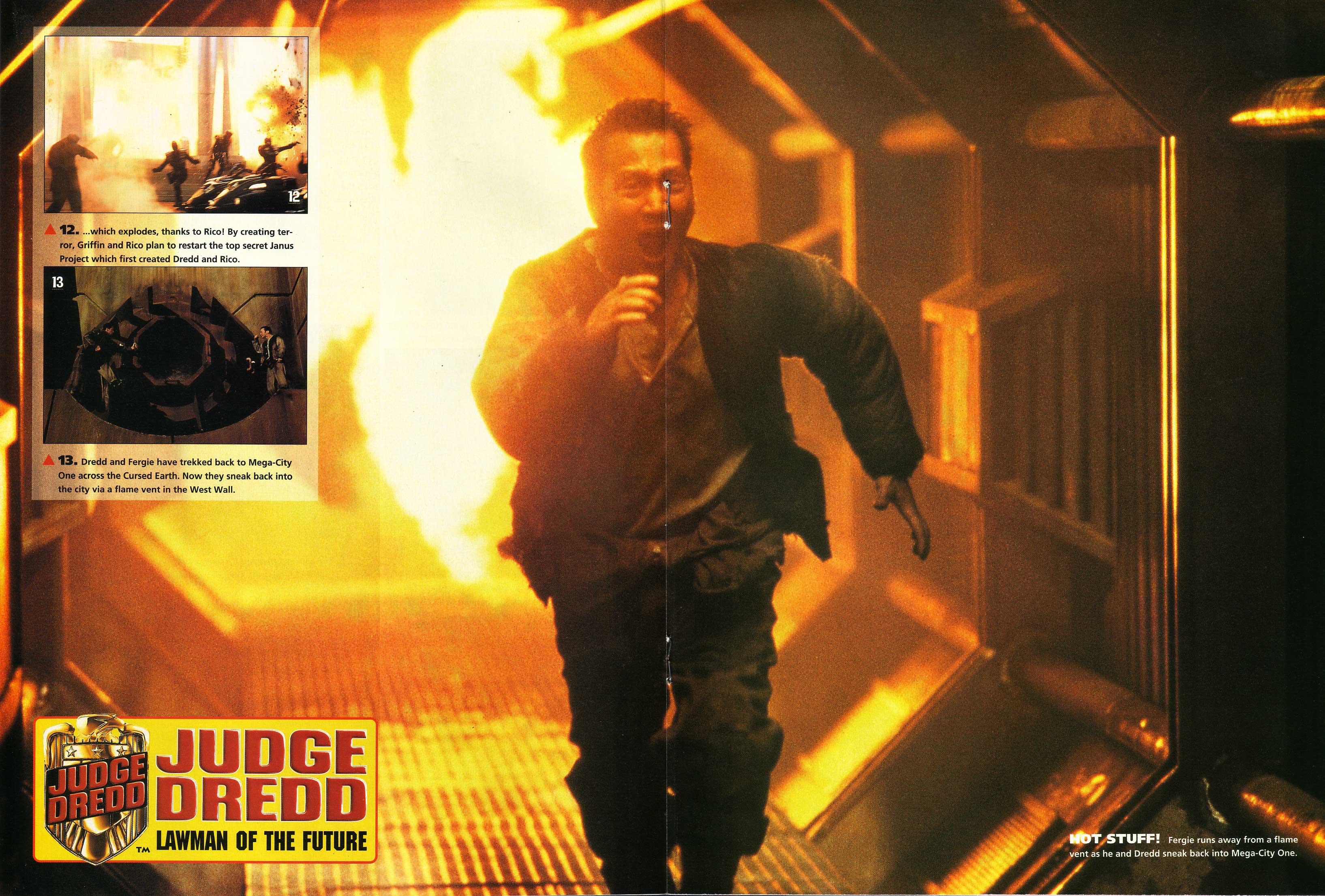 Read online Judge Dredd Lawman of the Future comic -  Issue #13 - 18