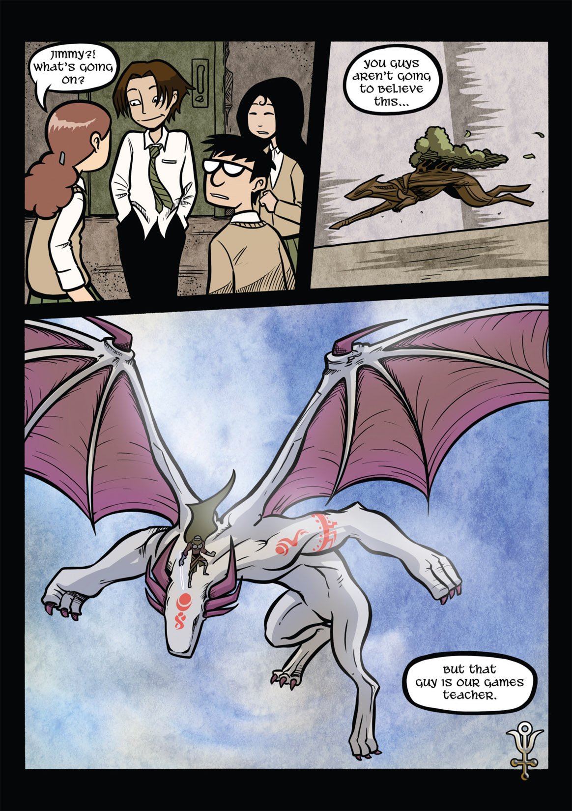 Read online Gunnerkrigg Court comic -  Issue # TPB 2 (Part 3) - 76