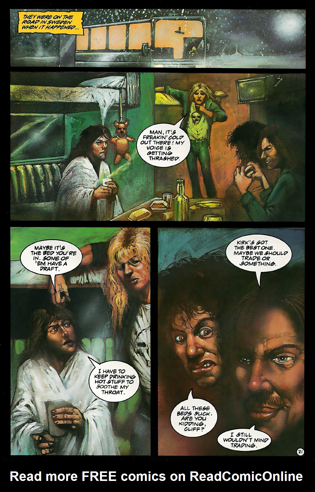 Read online Metallica comic -  Issue # Full - 25