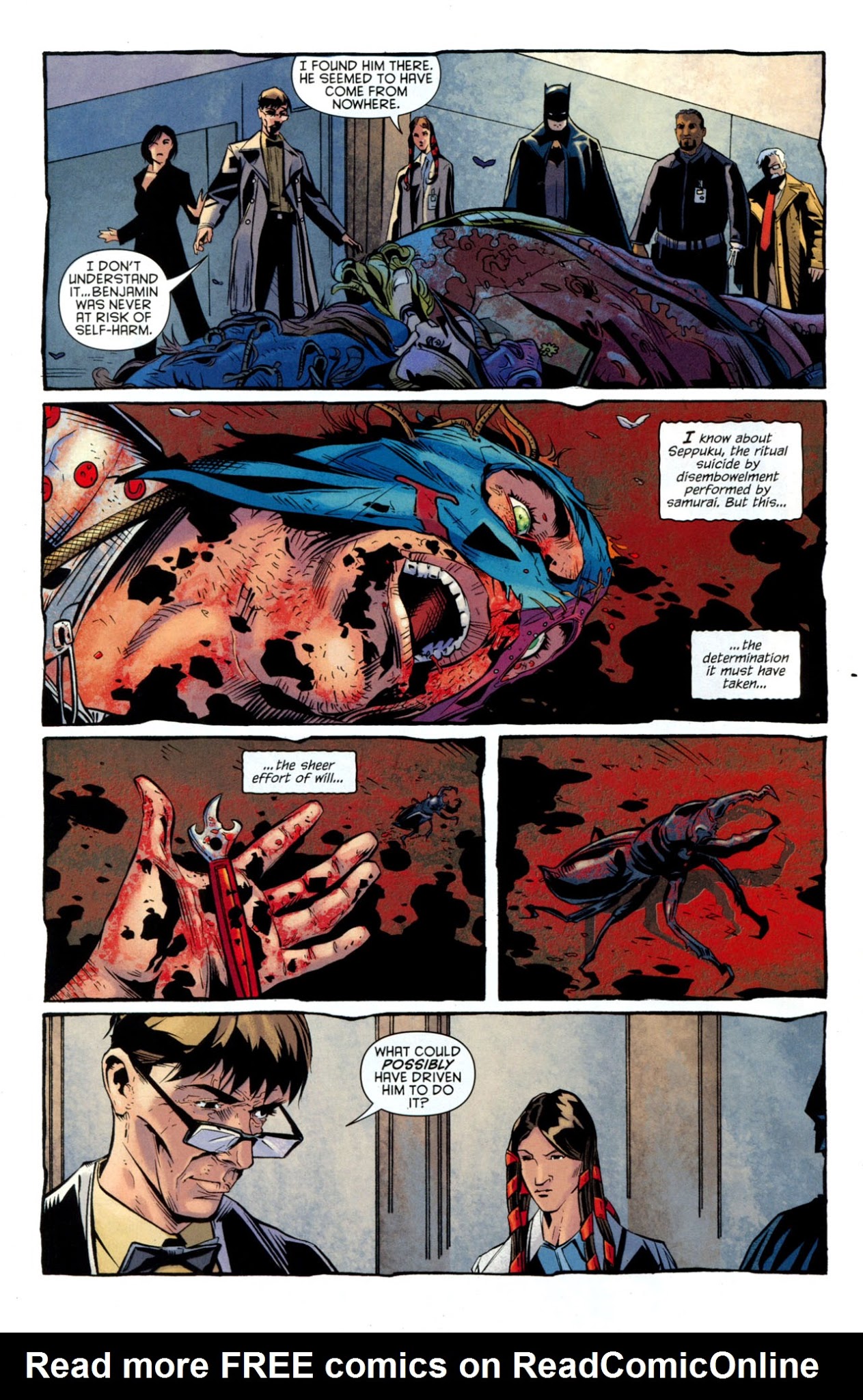 Read online Arkham Reborn comic -  Issue #3 - 12