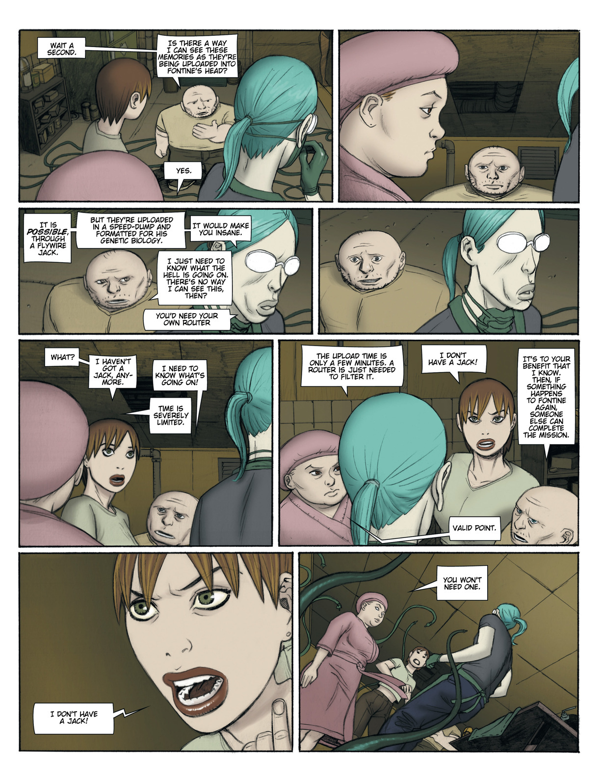 Read online Flywires comic -  Issue #3 - 20