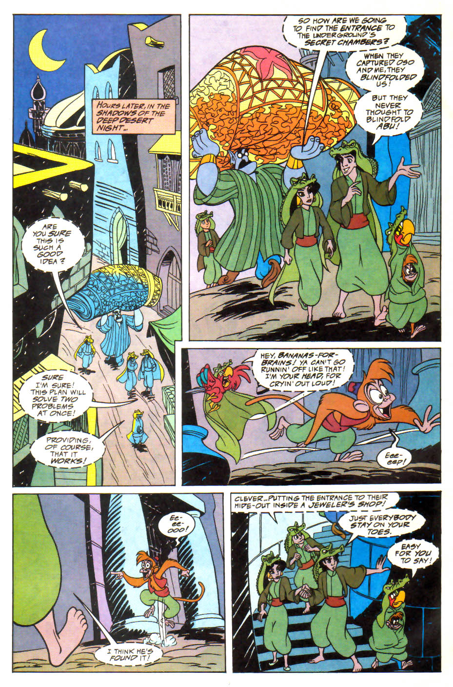 Read online Disney's Aladdin comic -  Issue #4 - 17
