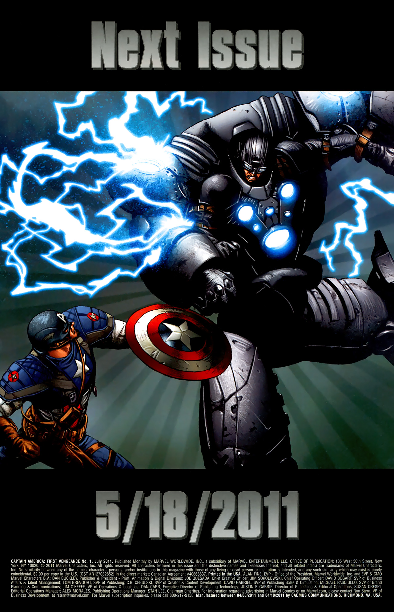 Read online Captain America: First Vengeance comic -  Issue #1 - 24