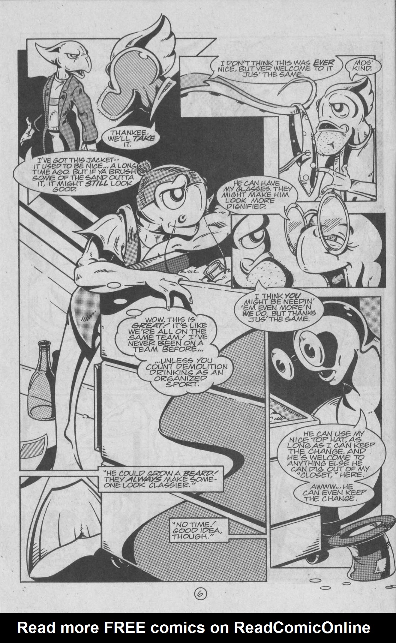 Read online The Fish Police comic -  Issue #18 - 8