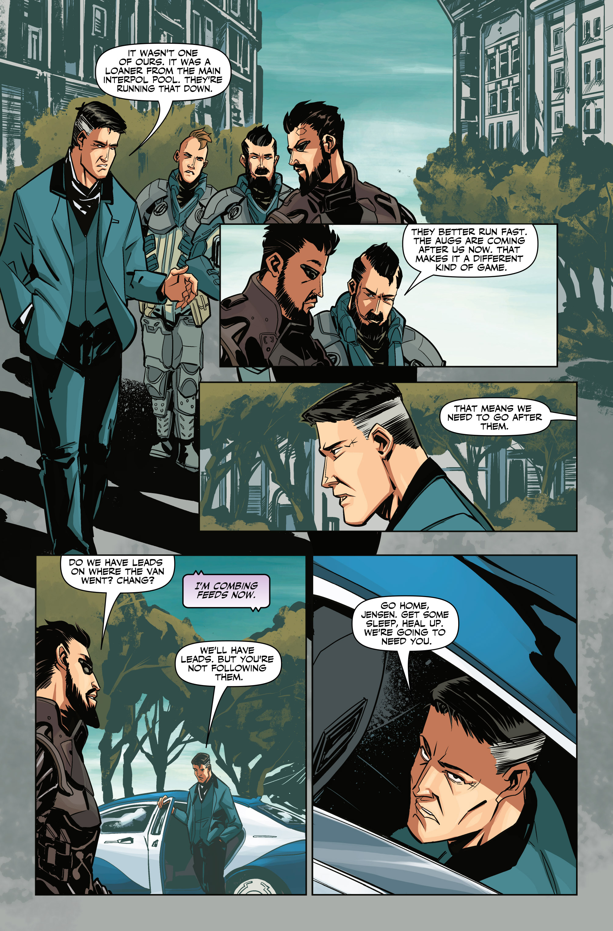 Read online Deus Ex: Children's Crusade comic -  Issue #4 - 6