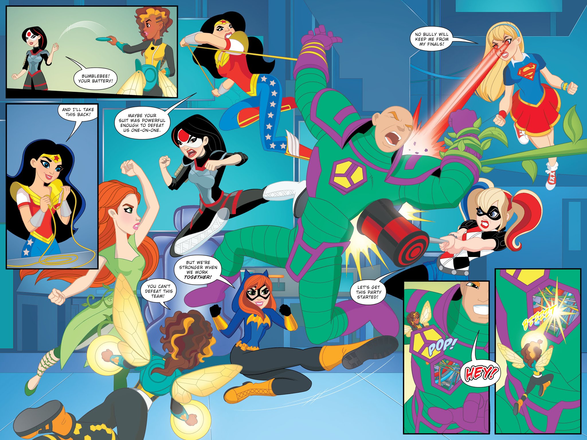 Read online DC Super Hero Girls: Finals Crisis comic -  Issue # TPB - 117