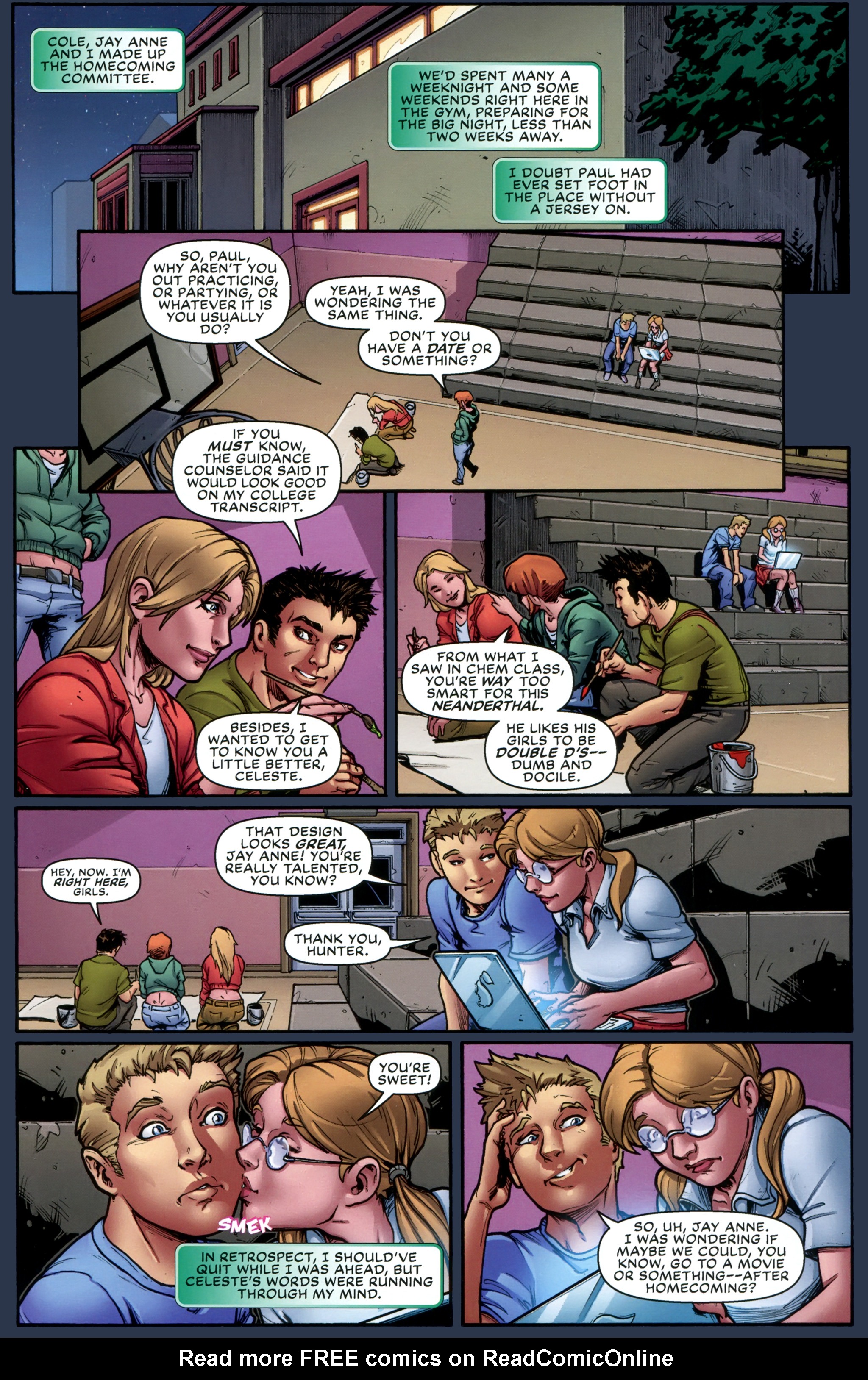 Read online Homecoming comic -  Issue #1 - 16