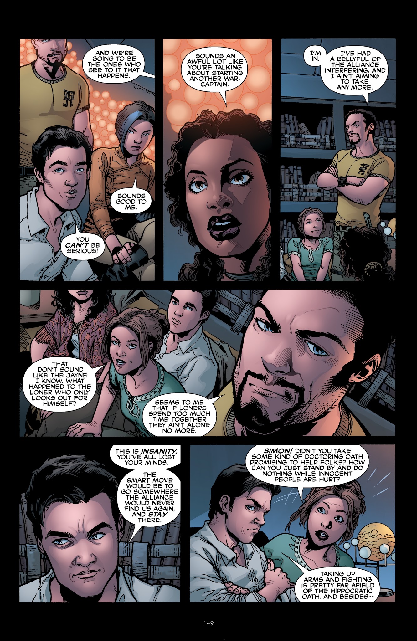 Read online Serenity: Firefly Class 03-K64 – No Power in the 'Verse comic -  Issue # _TPB - 144