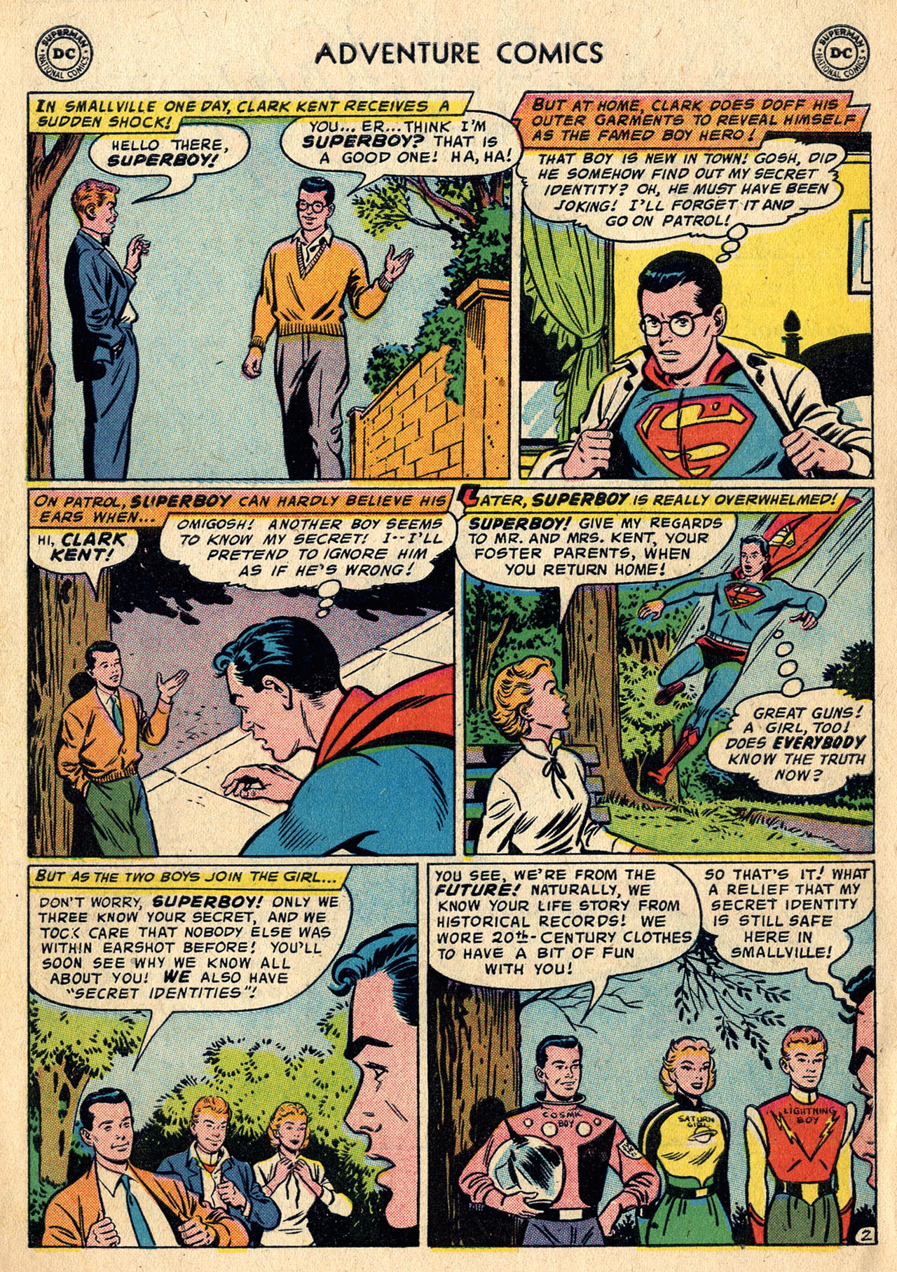 Read online Adventure Comics (1938) comic -  Issue #247 - 4