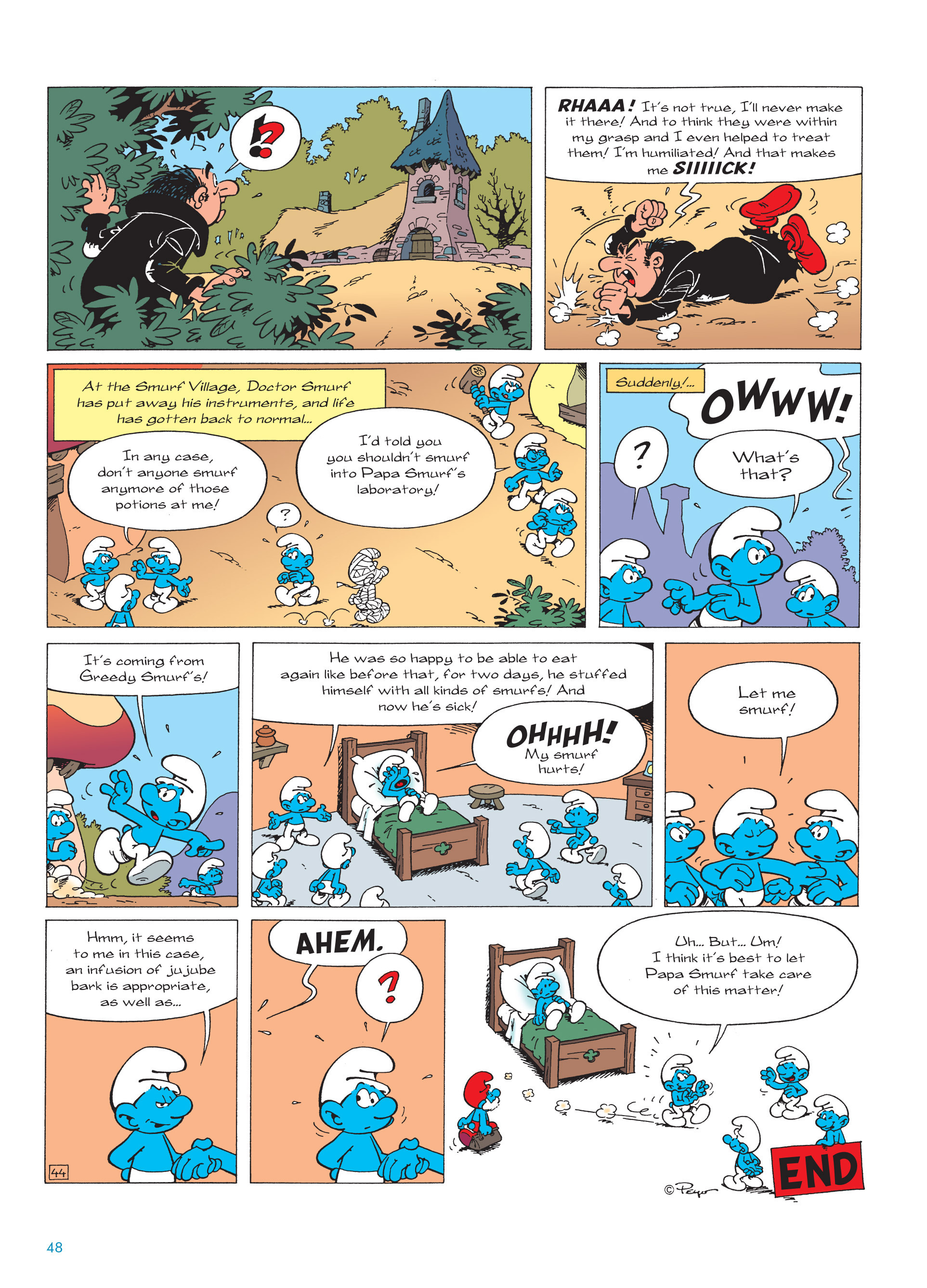 Read online The Smurfs comic -  Issue #20 - 48