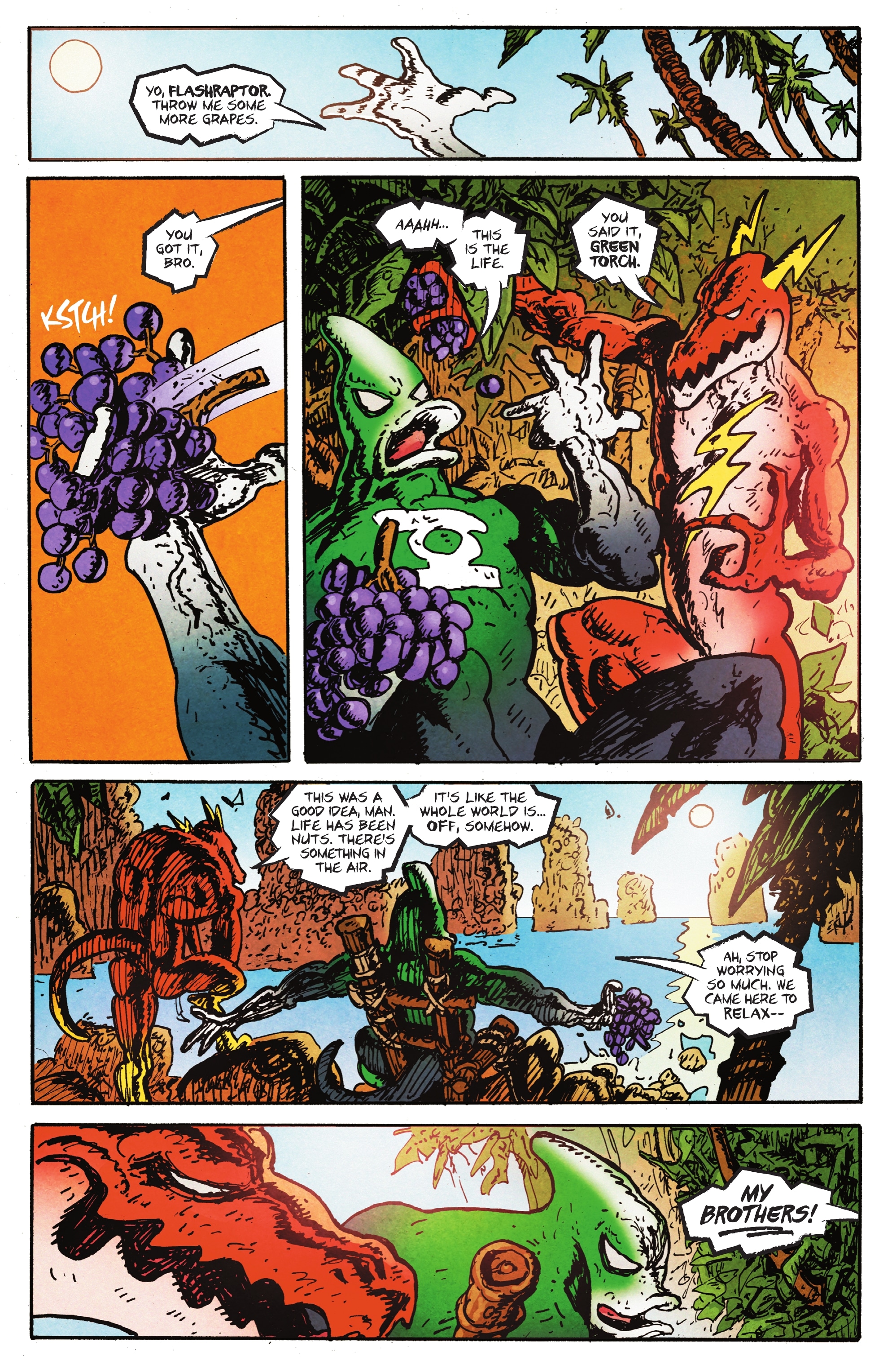 Read online The Jurassic League comic -  Issue #3 - 3