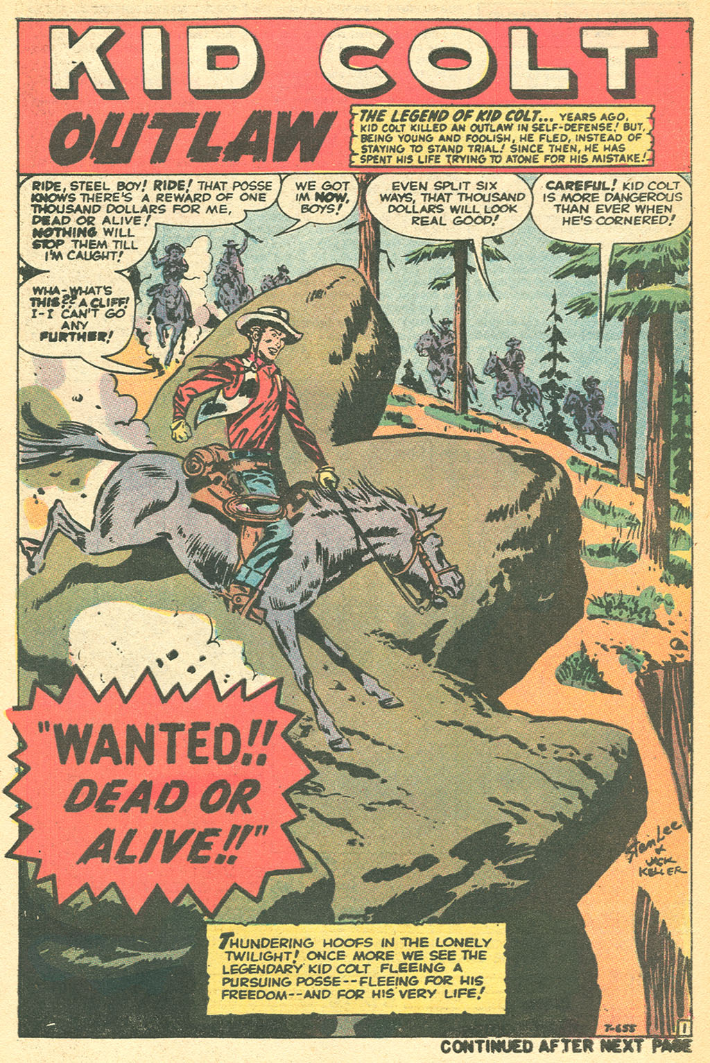 Read online Kid Colt Outlaw comic -  Issue #152 - 9