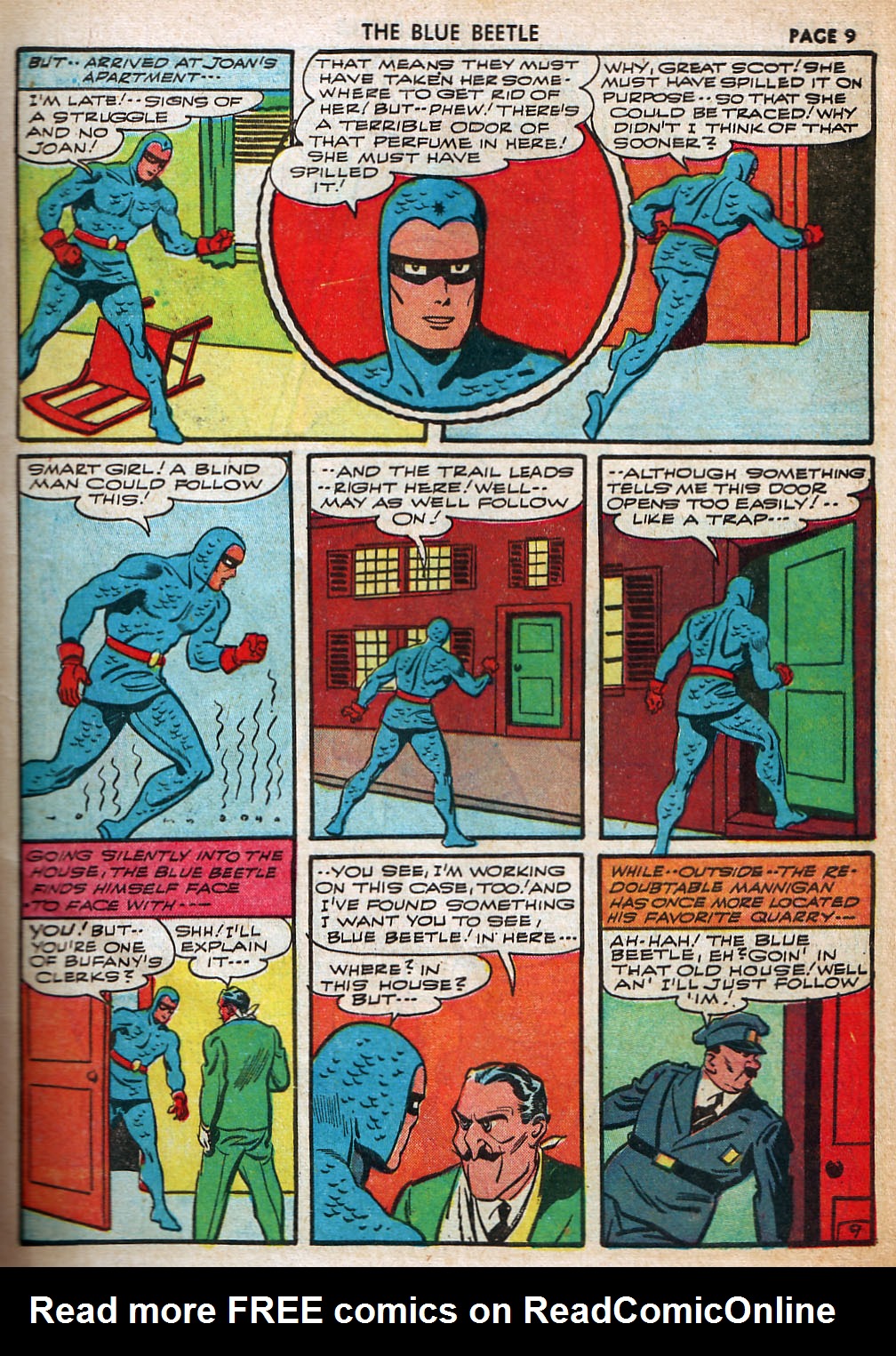 Read online The Blue Beetle comic -  Issue #11 - 11