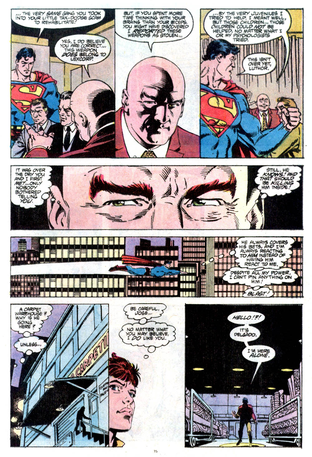 Read online Adventures of Superman (1987) comic -  Issue #432 - 16