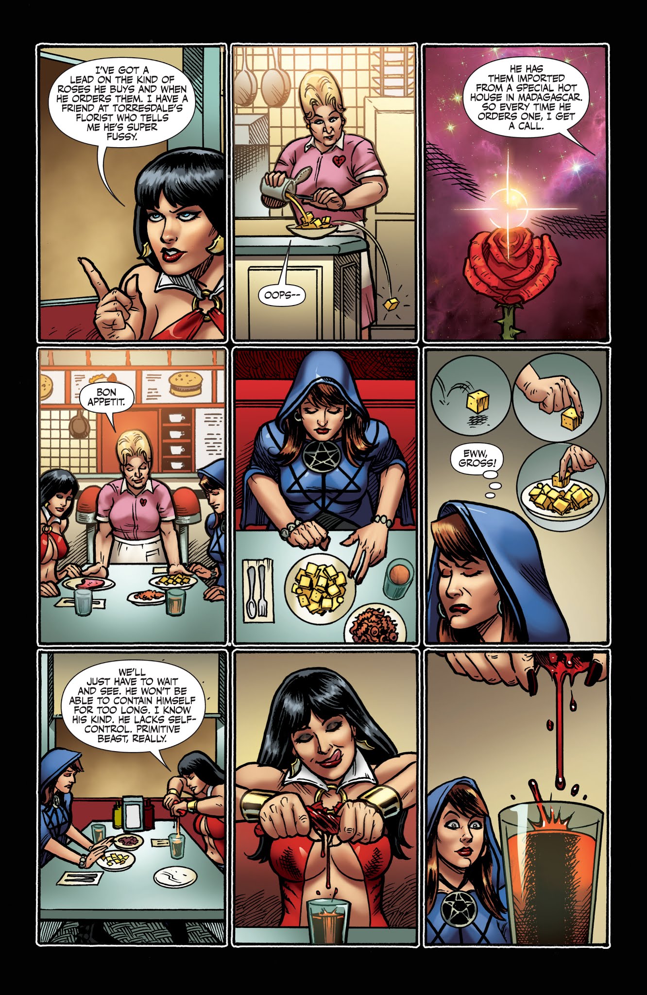 Read online Vampirella: Roses For the Dead comic -  Issue #2 - 8