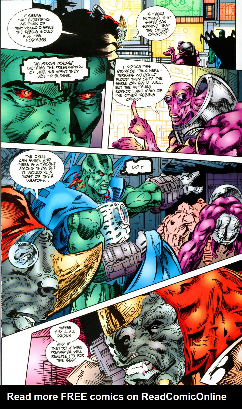 Read online Leonard Nimoy's Primortals (1995) comic -  Issue #2 - 12