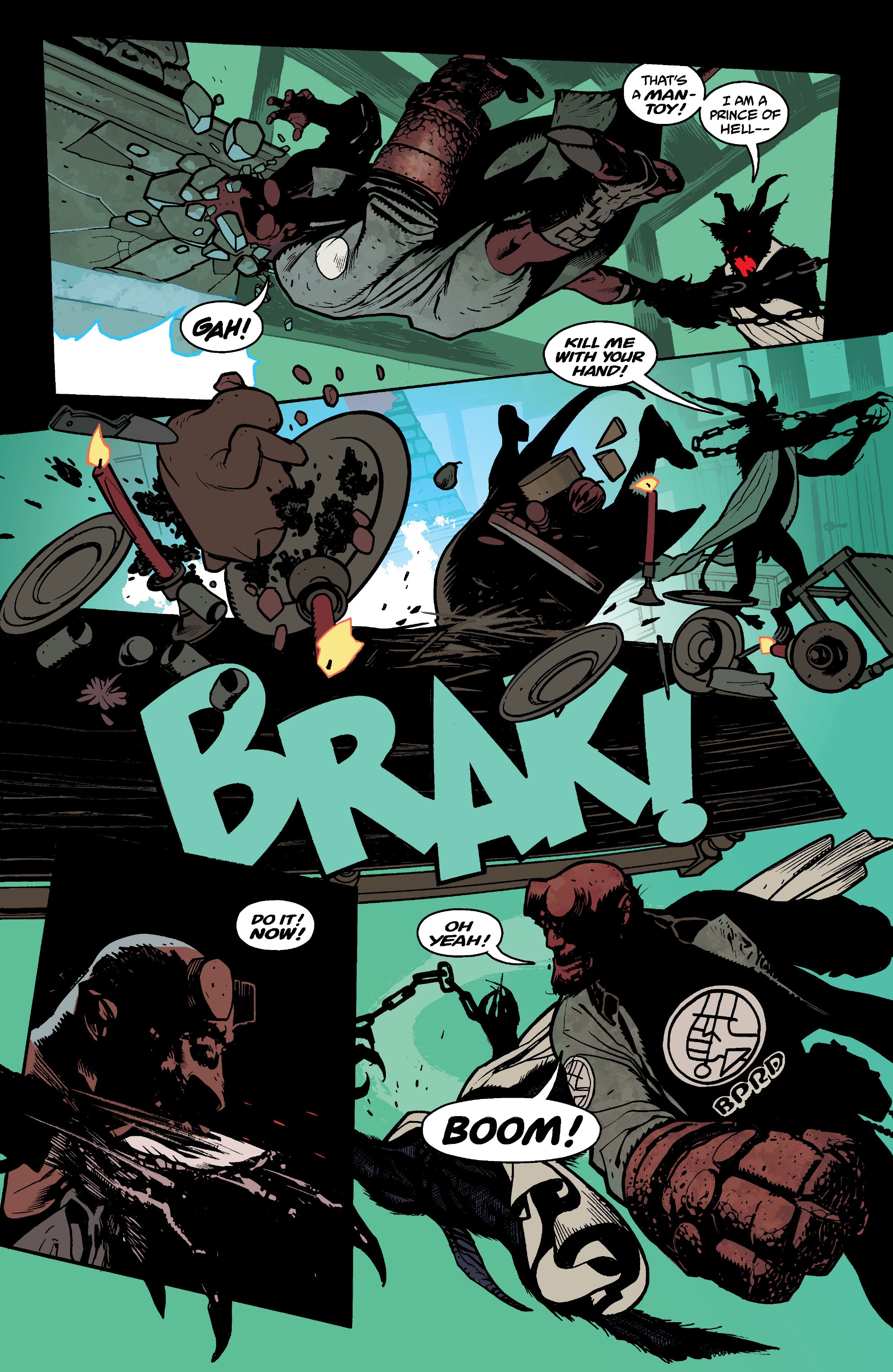Read online Hellboy and the B.P.R.D.: The Beast of Vargu and Others comic -  Issue # TPB (Part 2) - 10