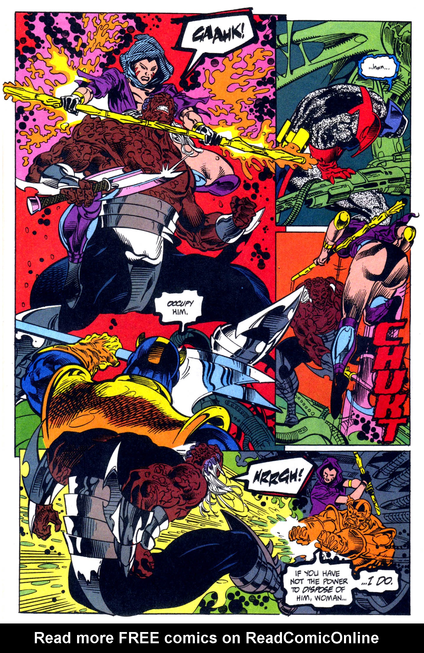 Read online Cosmic Powers comic -  Issue #5 - 27