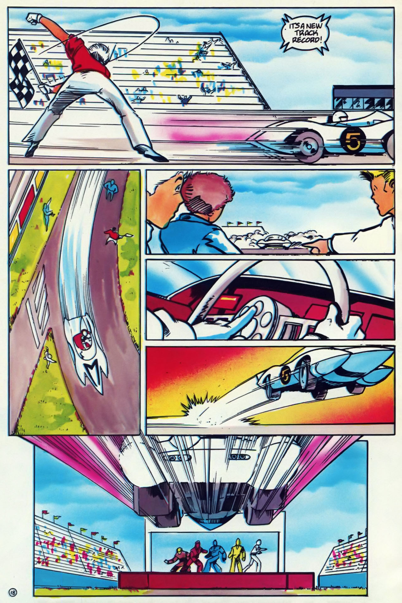 Read online Speed Racer (1987) comic -  Issue #1 - 19