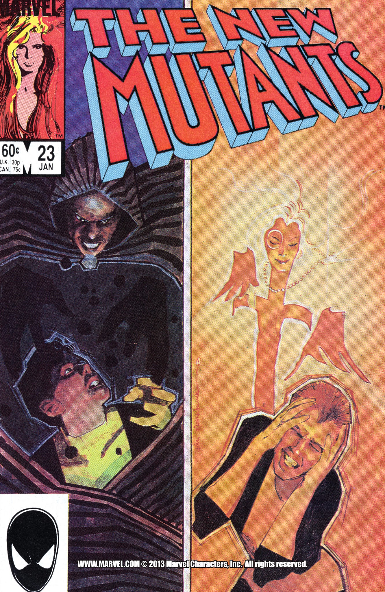 Read online New Mutants Classic comic -  Issue # TPB 3 - 170