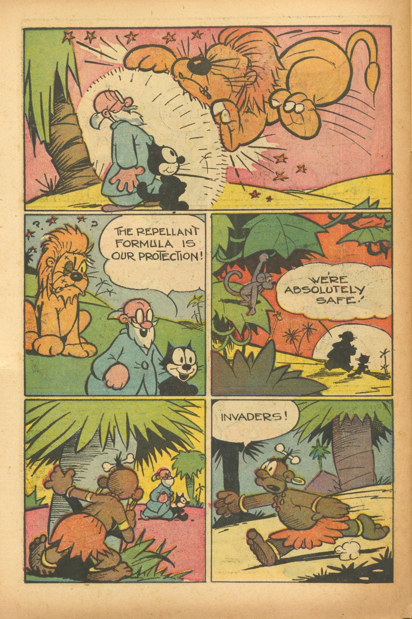 Read online Felix the Cat (1951) comic -  Issue #28 - 28