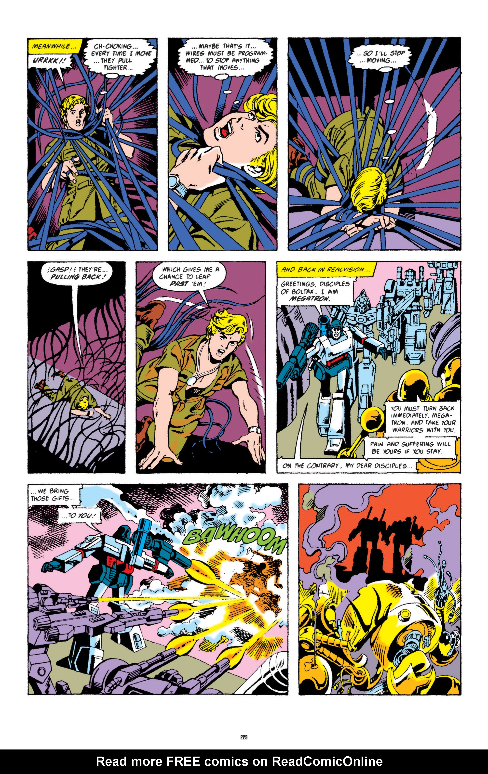 Read online The Transformers Classics comic -  Issue # TPB 4 - 230