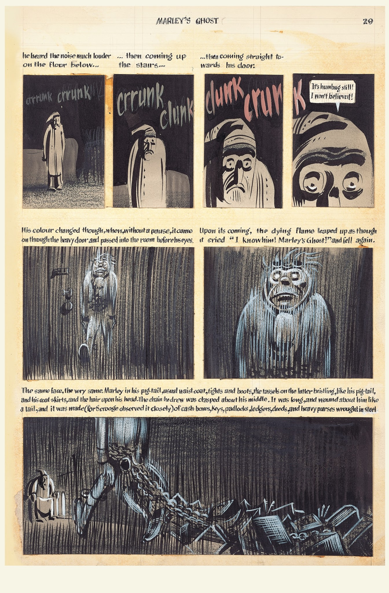 Read online Harvey Kurtzman’s Marley's Ghost comic -  Issue # TPB - 121