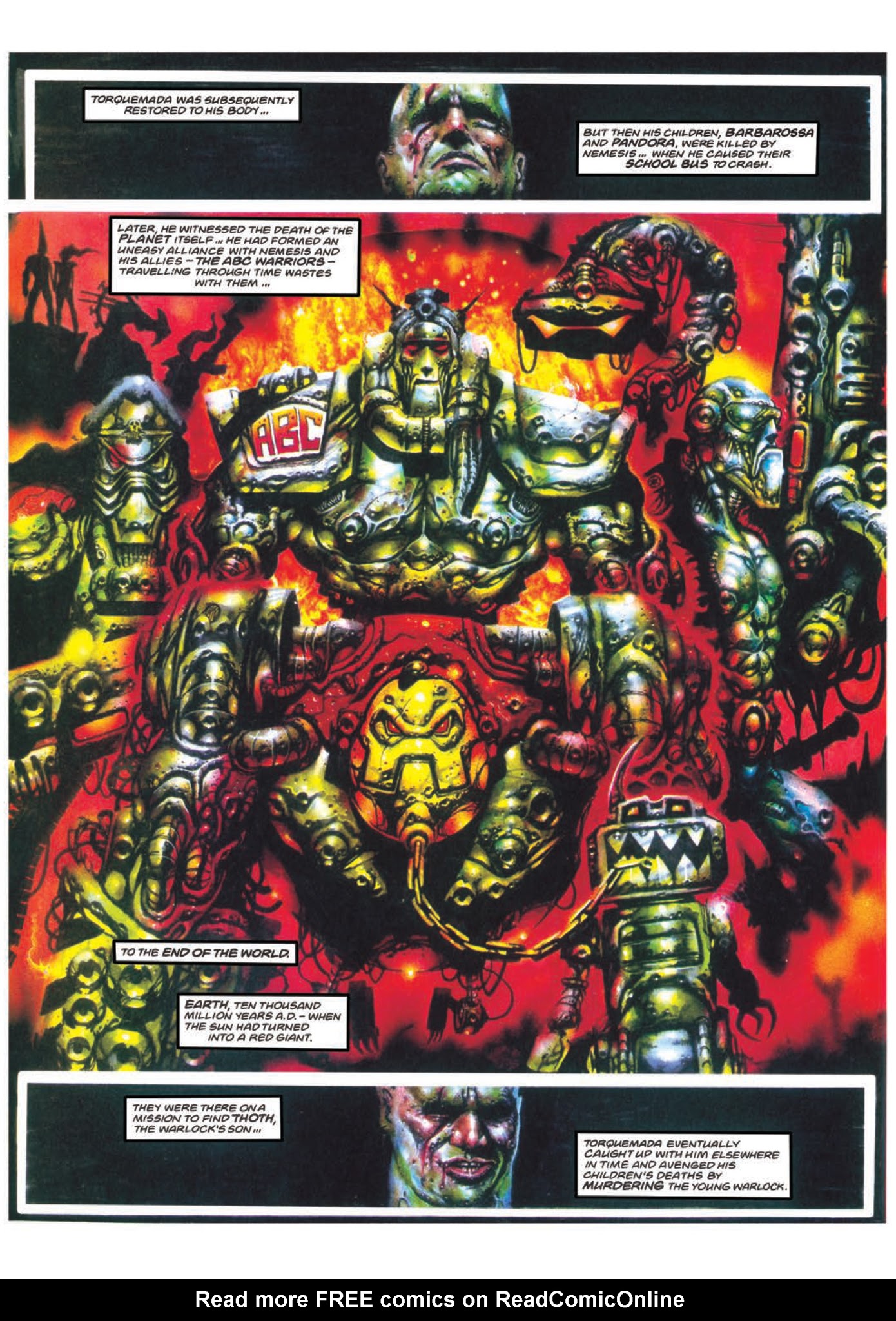 Read online The Complete Nemesis The Warlock comic -  Issue # TPB 3 - 134