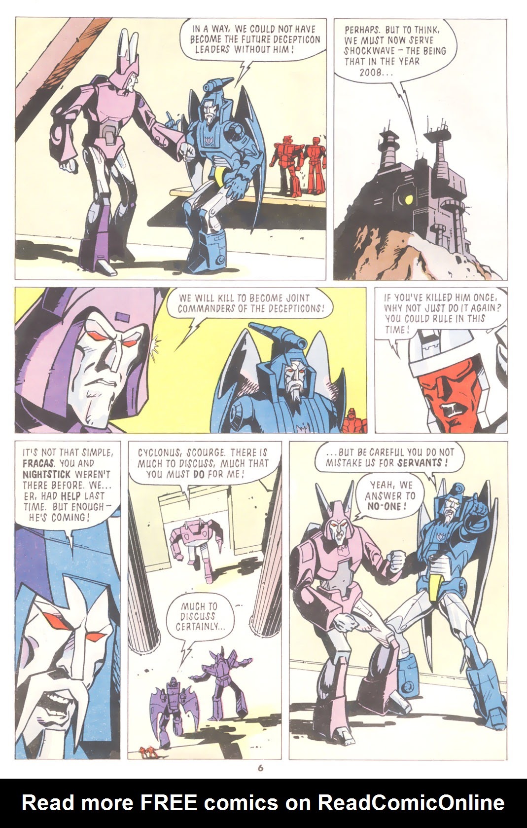 Read online The Transformers (UK) comic -  Issue #189 - 6