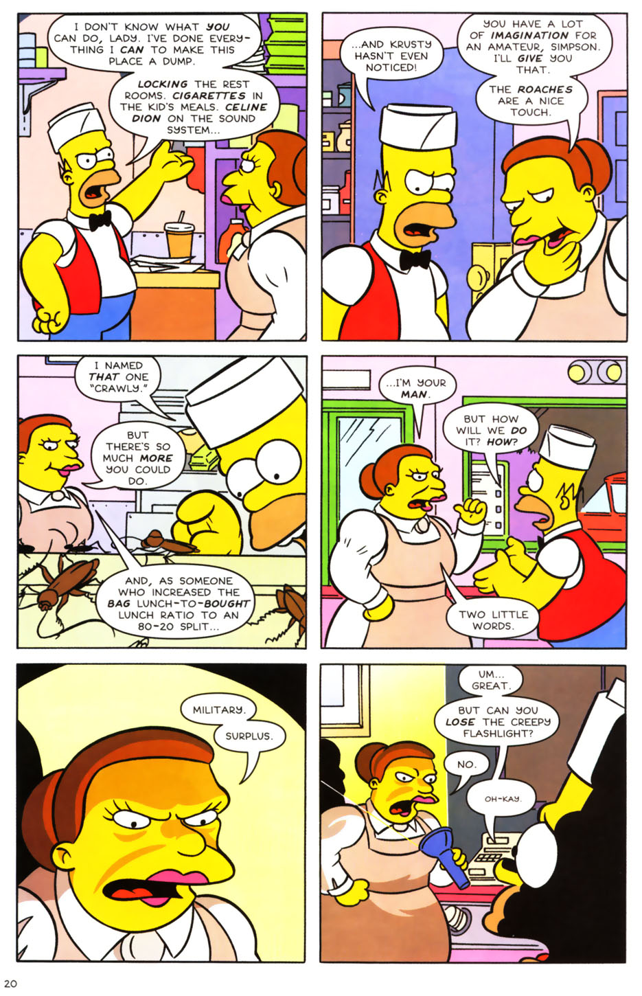 Read online Simpsons Comics comic -  Issue #92 - 21