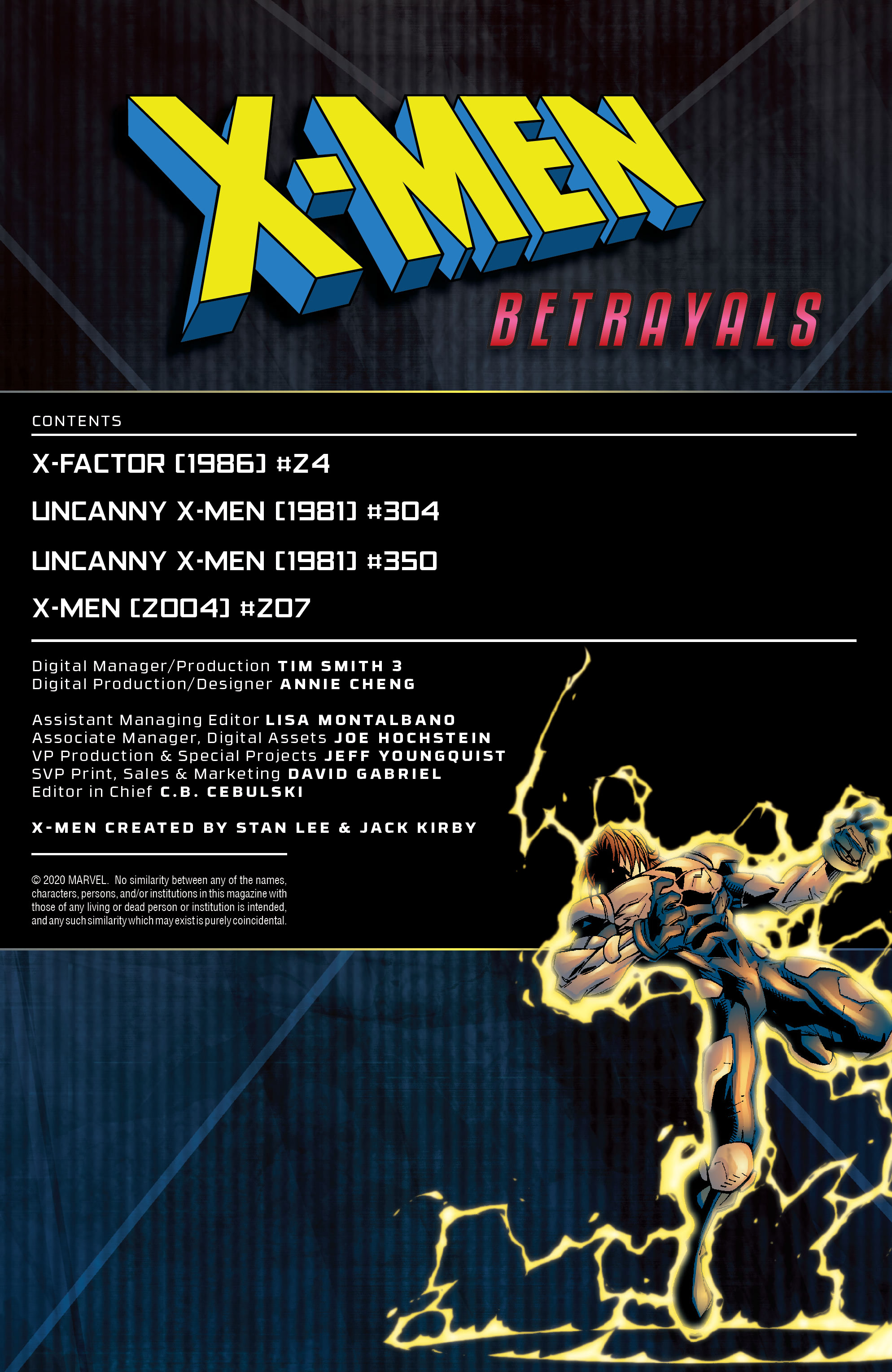 Read online X-Men: Betrayals comic -  Issue # TPB - 2