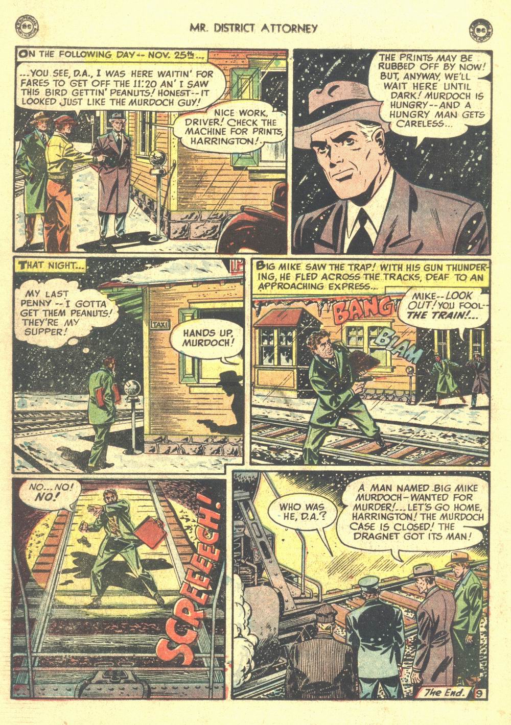 Read online Mr. District Attorney comic -  Issue #10 - 34