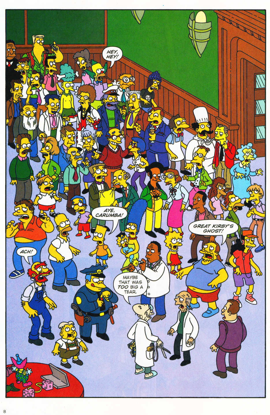 Read online The Simpsons/Futurama Crossover Crisis II comic -  Issue #1 - 9