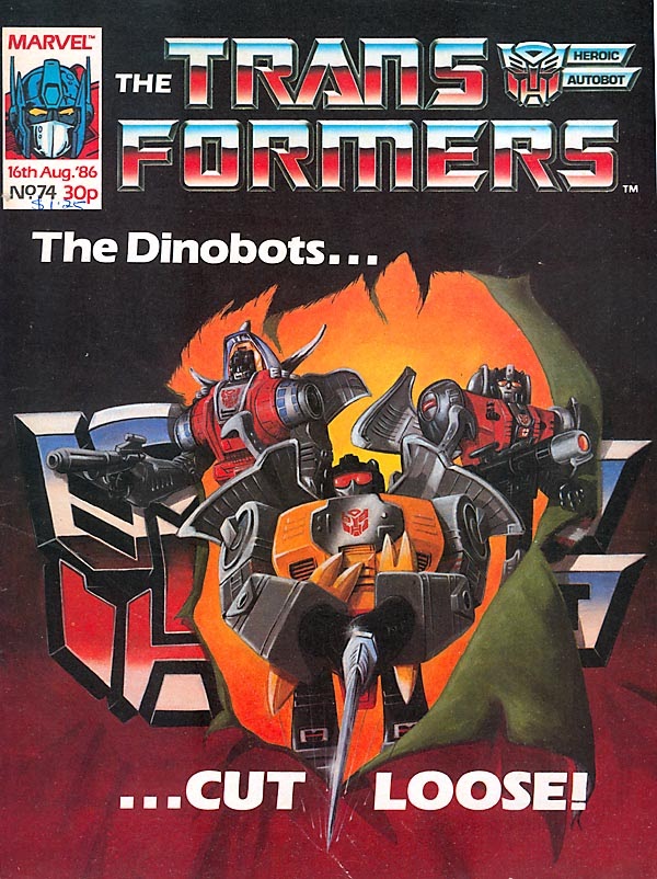 Read online The Transformers (UK) comic -  Issue #74 - 1