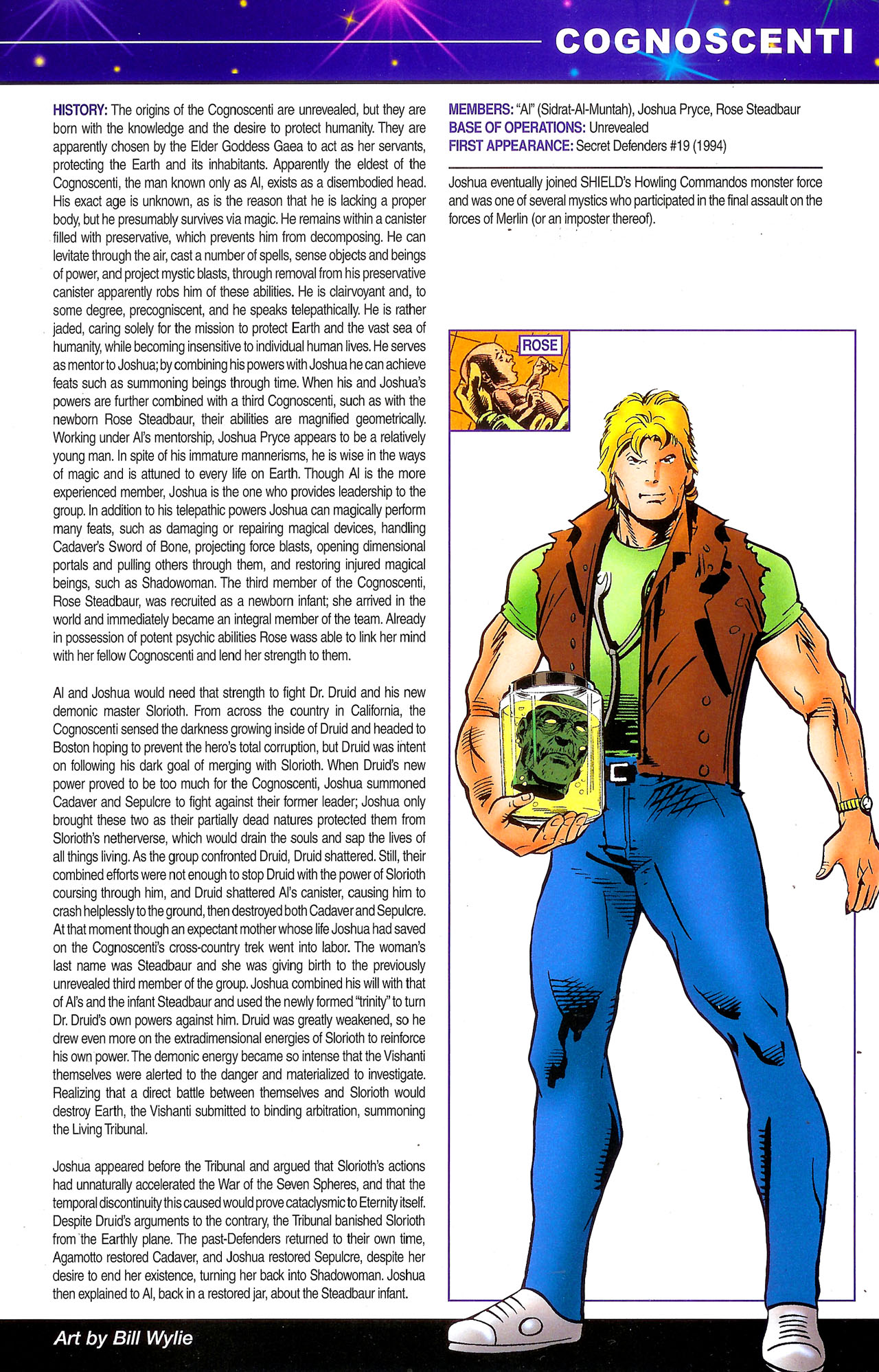 Read online Official Handbook of the Marvel Universe: Mystic Arcana - The Book of Marvel Magic comic -  Issue # Full - 11