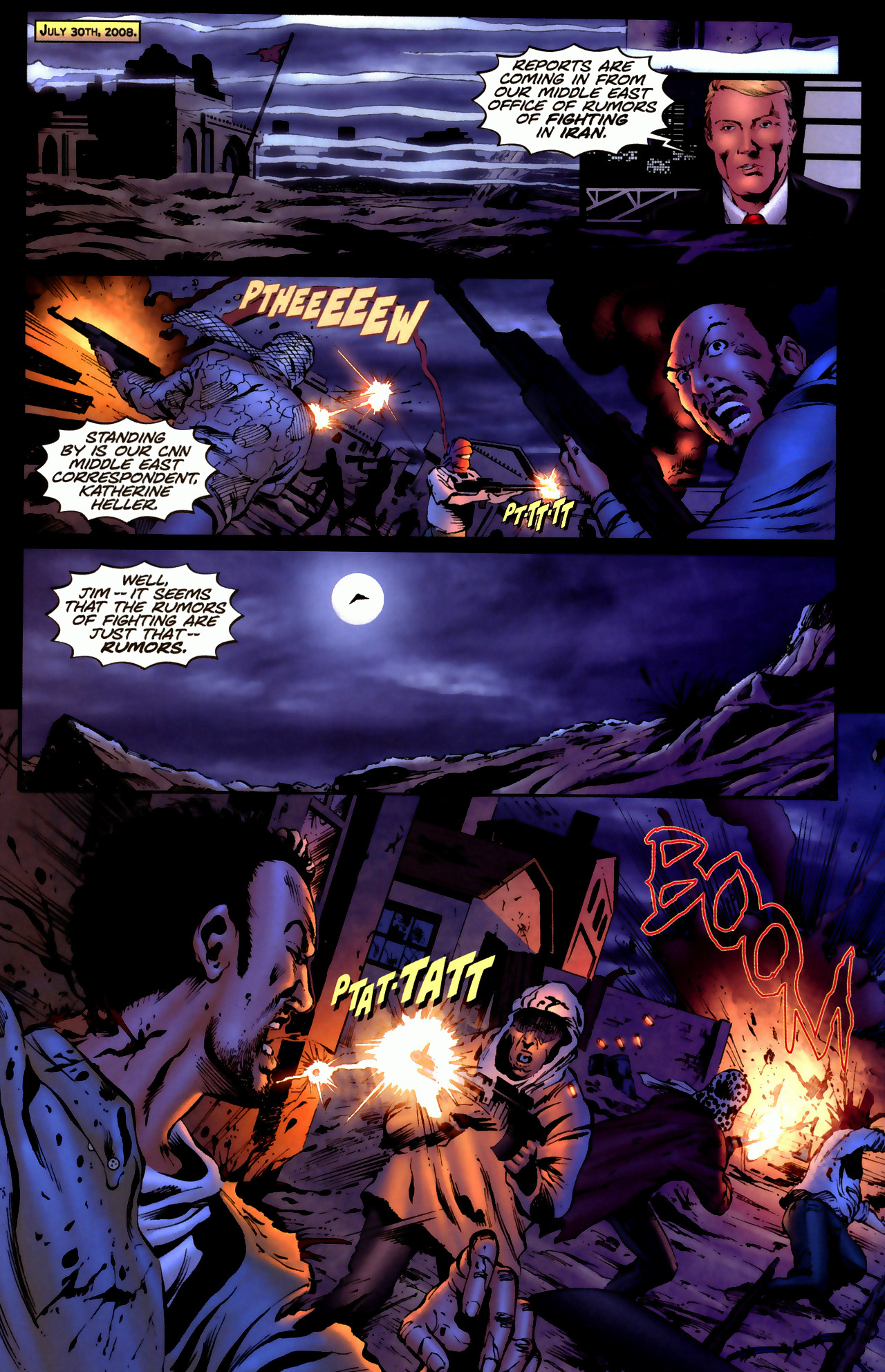 Read online ZMD: Zombies of Mass Destruction comic -  Issue #1 - 3