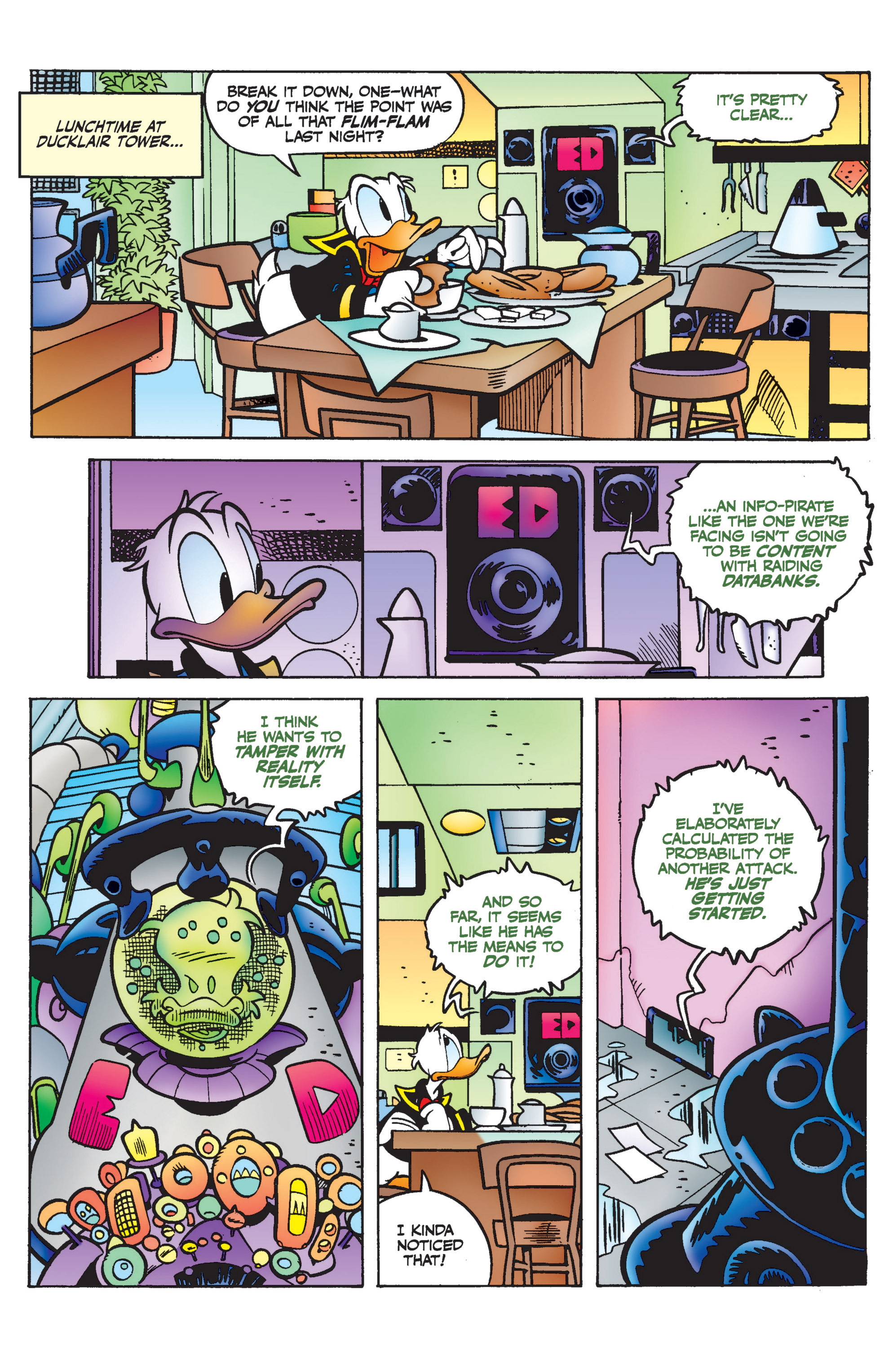 Read online Duck Avenger comic -  Issue #4 - 35