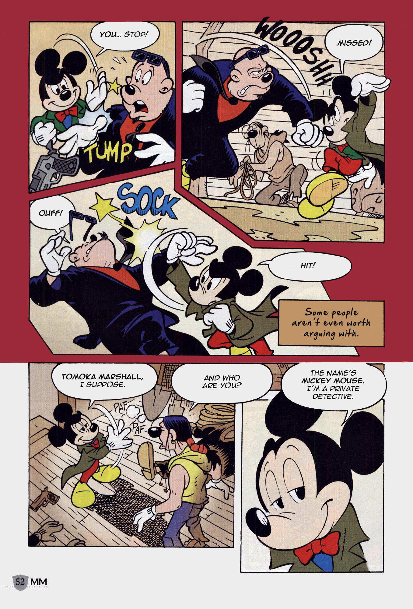 Read online Mickey Mouse Mystery Magazine comic -  Issue #1 - 52