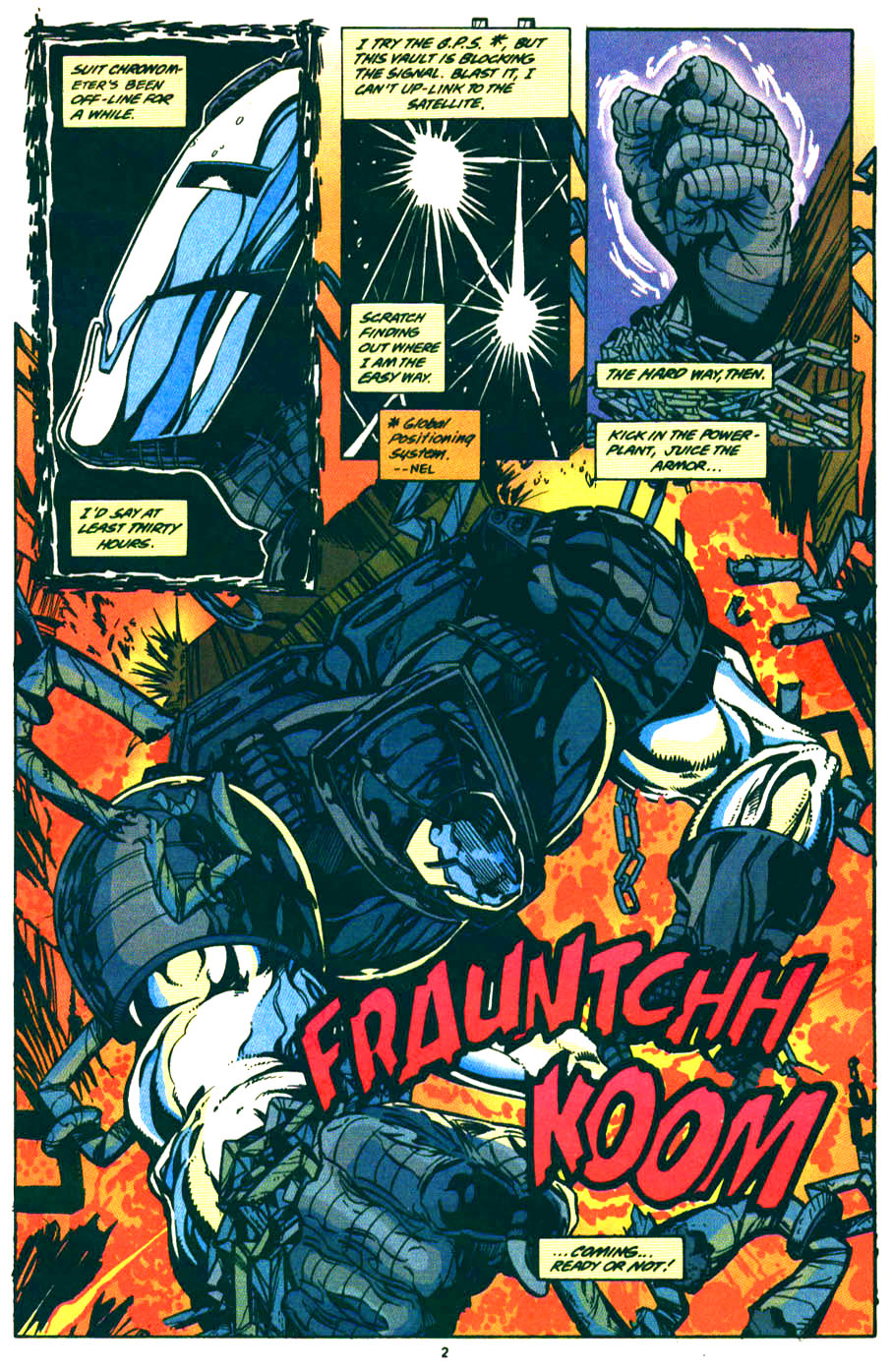 Read online War Machine (1994) comic -  Issue #14 - 3